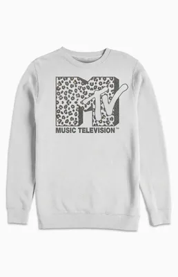 MTV Leopard Logo Sweatshirt