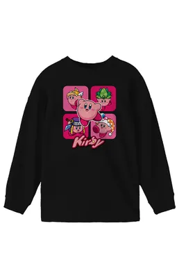 Kids Kirby Ability Long Sleeve T-Shirt