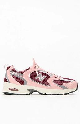 New Balance Pink & Burgundy 530 Sneakers