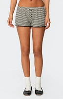 Edikted Suzy Striped Shorts