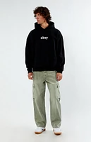 Obey Lowercase Extra Heavyweight Hoodie