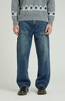 PacSun Dark Indigo Baggy Carpenter Jeans