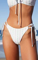 Pacsun Floral Karly Tie Side Bikini Bottom
