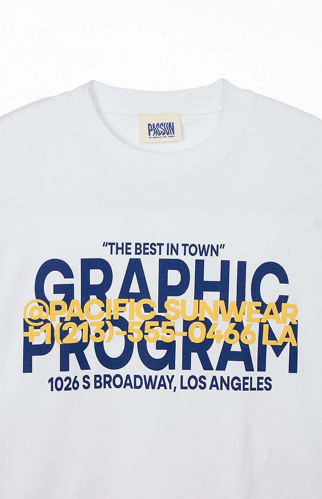 PacSun Pacific Sunwear Program Oversized T-Shirt