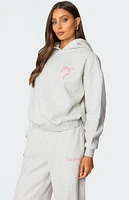 Edikted Sasha Bow Detail Hoodie