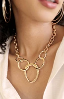 Ettika Interlocking Chain Necklace