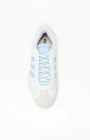 adidas Women's White & Blue VL Court Bold Sneakers