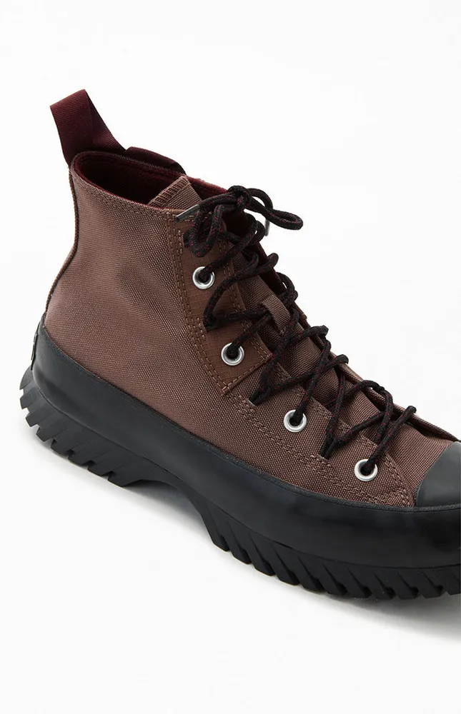 Converse Brown & Black Chuck Taylor Lugged 2.0 High Top Shoes