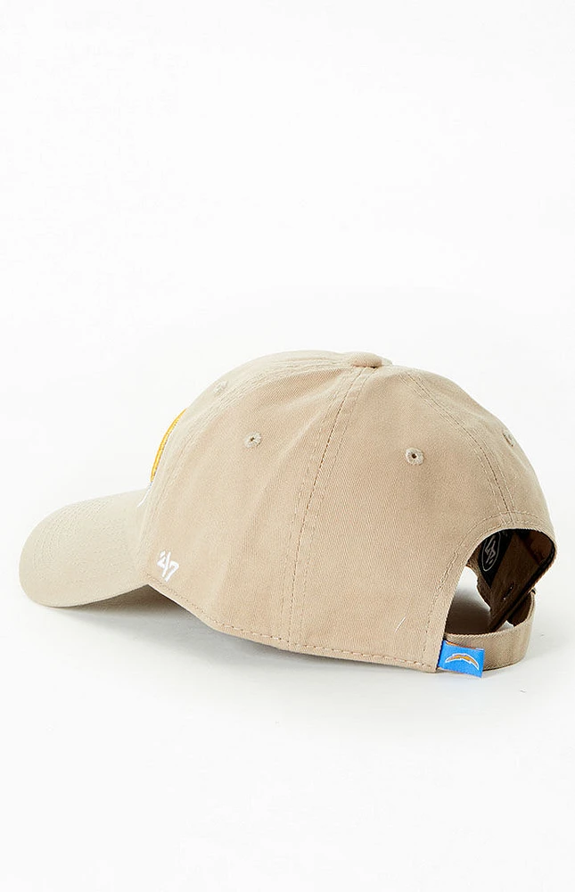 47 Brand Los Angeles Chargers Clean Up Dad Hat