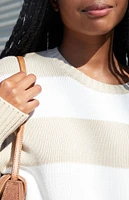 John Galt Striped Brianna Sweater