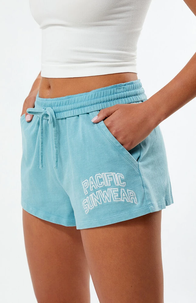 PacSun Pacific Suwnwear Fold-Over Mini Sweat Shorts