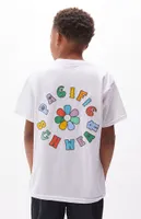 PacSun Kids Pacific Sunwear Flower Circle Graphic T-Shirt