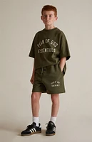 Fear of God Essentials Kids Military Crew Neck T-Shirt