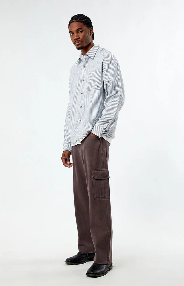 PacSun Striped Long Sleeve Shirt