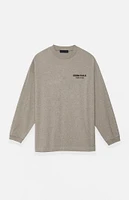 Fear of God Essentials Heather Grey Long Sleeve T-Shirt