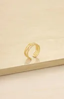 Ettika Easy Twists Gold Ring