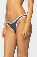 Edikted Dina Contrast Bikini Bottom