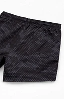 PacSun Midnight Camo AOP 4.5'' Swim Trunks