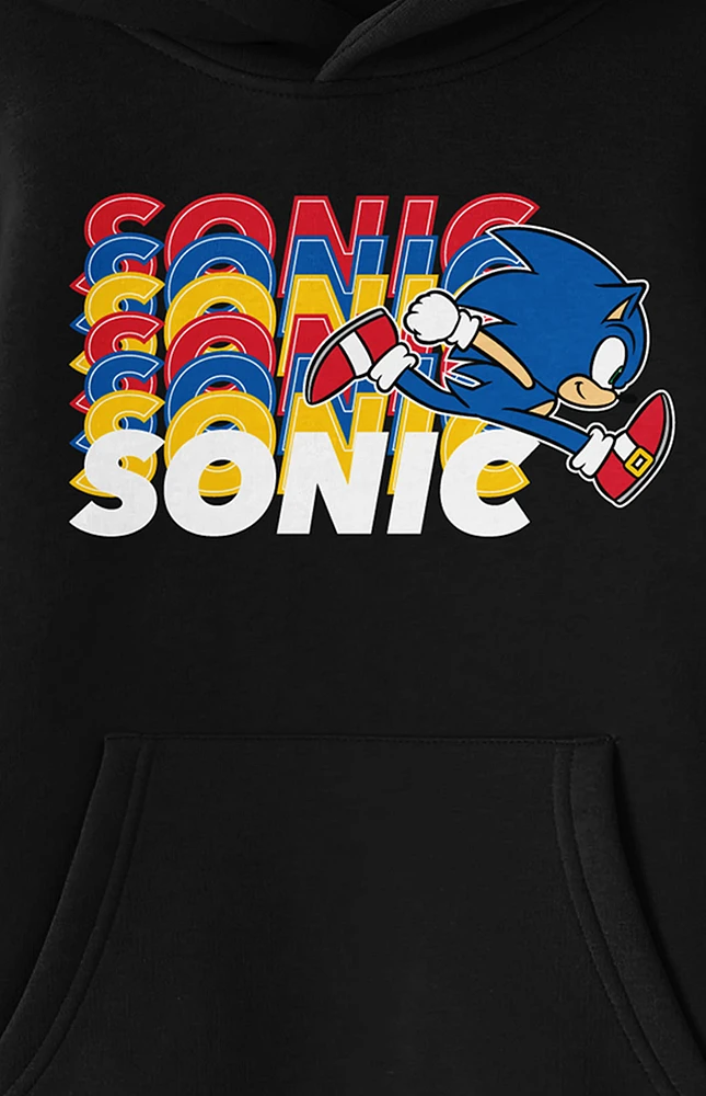 Kids Sonic The Hedgehog Hoodie