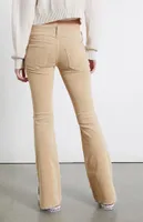 PacSun Brown Corduroy Low Rise Bootcut Jeans