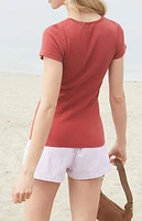 John Galt Red Hailie 84 T-Shirt
