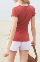 John Galt Red Hailie 84 T-Shirt