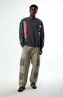 Fox Honda Oversized Fleece Crew Neck Sweatshirt