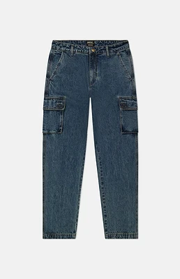 WeSC America Inc Medium Blue Denim Cargo Pants