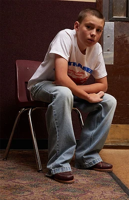 Pacsun Kids Light Indigo Baggy Jeans