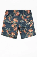 Rhythm Tropical Paisley 8" Swim Trunks