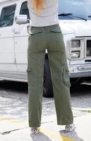 John Galt Green Kim Cargo Pants