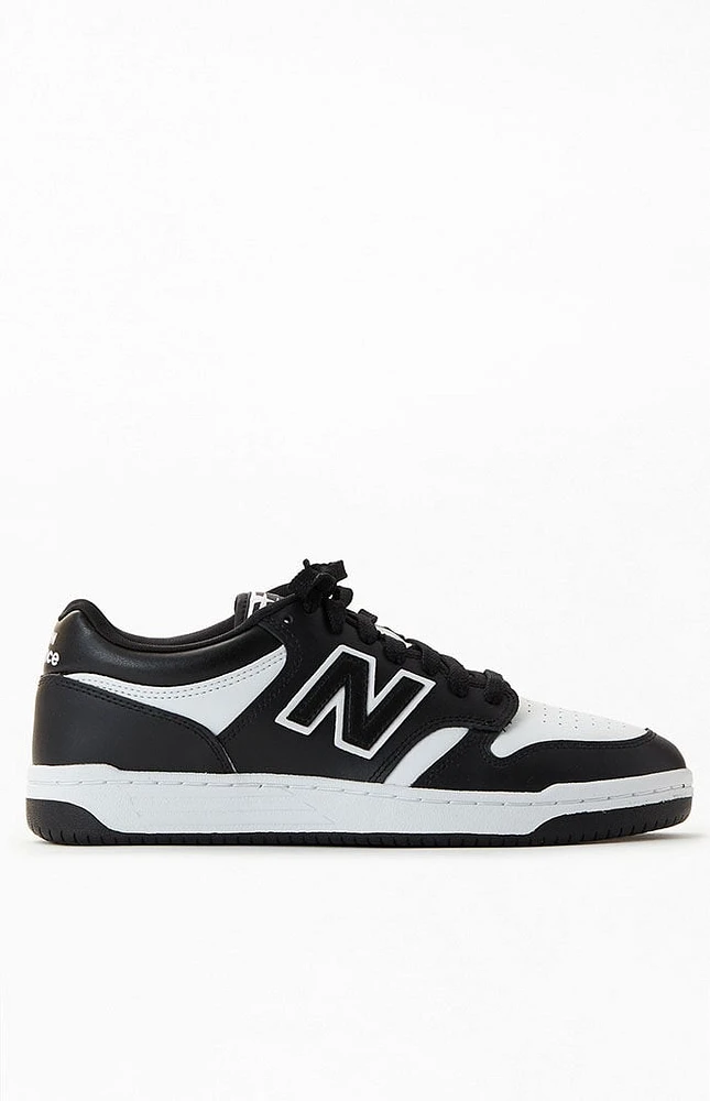 New Balance Black & White BB480 Shoes