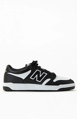 New Balance Black & White BB480 Shoes