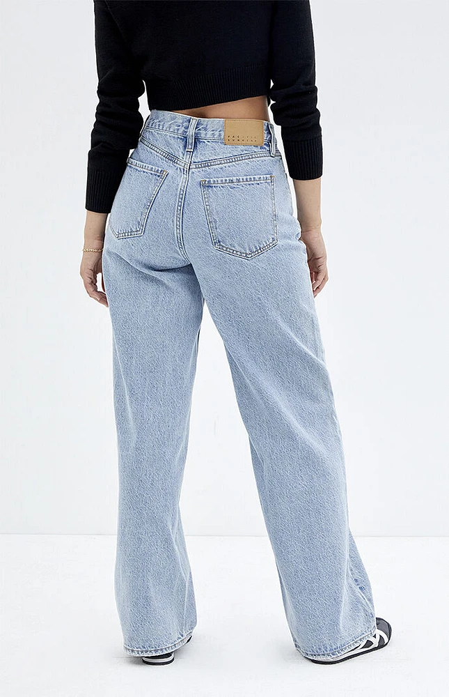 PacSun Cali Light Indigo Baggy Boyfriend Jeans