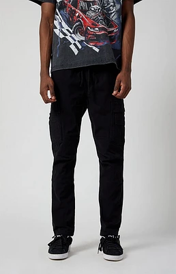 PacSun Stretch Black Slim Cargo Pants