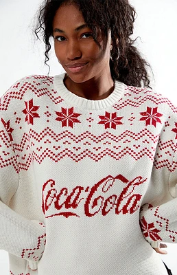 Coca Cola By PacSun Fair Isle Sweater