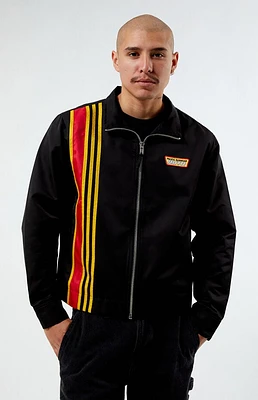 Pacsun Black Nylon Racing Jacket