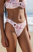 Dippin' Daisy's Haven Ribbed High Cut Bikini Bottom