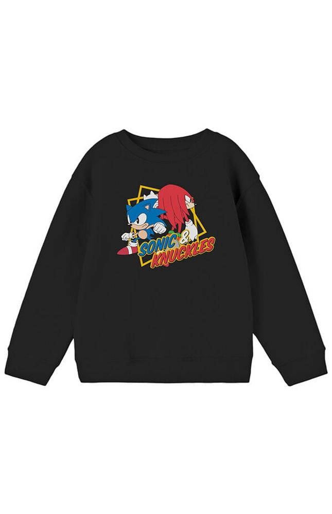 Kids Sonic The Hedgehog Crew Neck Sweatshirt