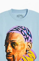 RODMAN BRAND Block Letter Bighead Oversized T-Shirt