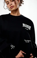 PacSun Los Angeles Embroidered Crew Neck Sweatshirt