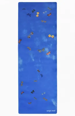 Sky Butterfly Yoga Mat