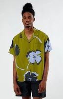 Obey Paper Cuts Woven Camp Shirt