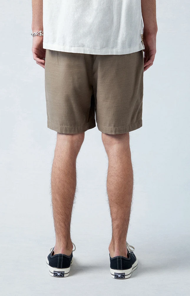 Brown Volley Shorts