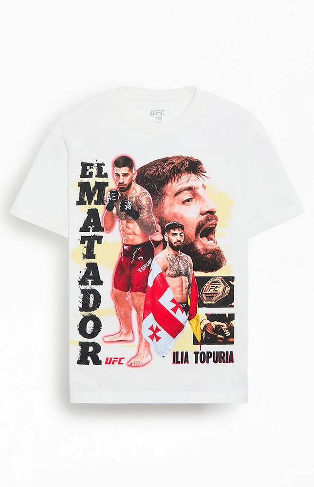 UFC Ilia Topuria El Matador Oversized T-Shirt