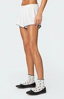 Edikted Chelsey Pointelle Shorts