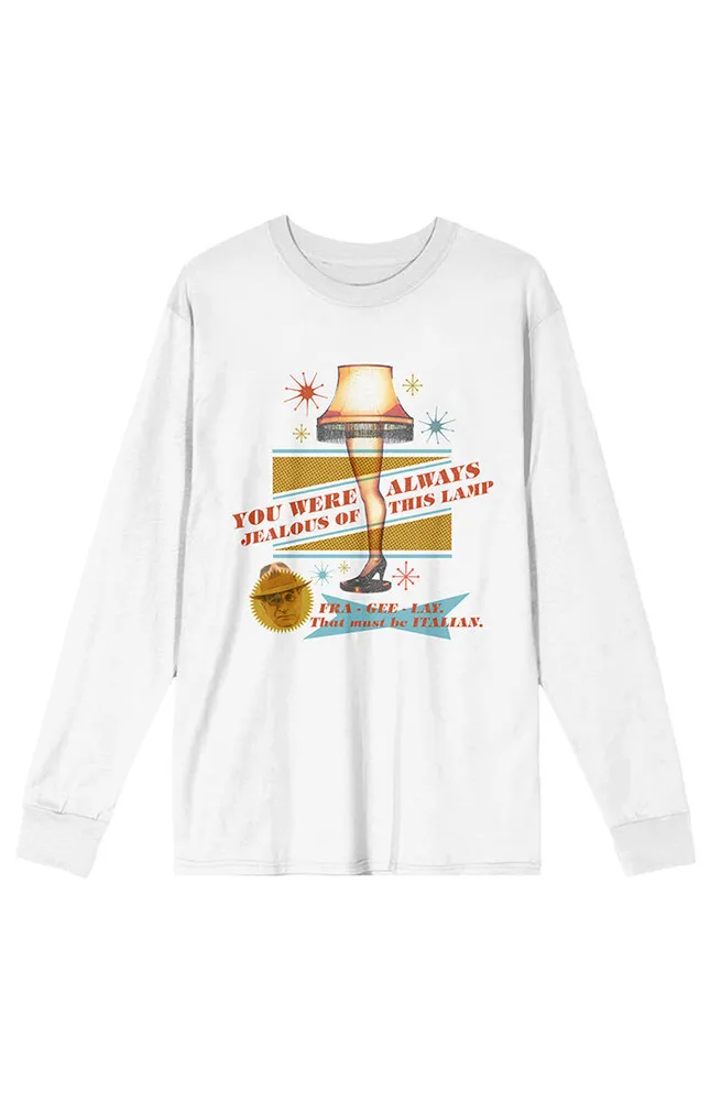 A Christmas Story Leg Lamp Long Sleeve T-Shirt