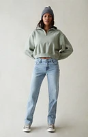 PacSun Eco Light Blue Low Rise Boyfriend Jeans