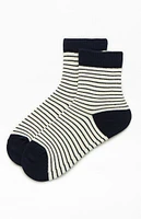 John Galt Striped Ankle Socks