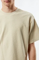 PacSun Cream Grooves T-Shirt